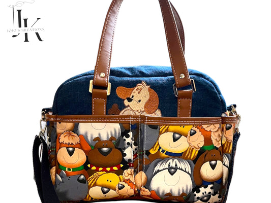 Baby Diaper Bag/Happy Dogs