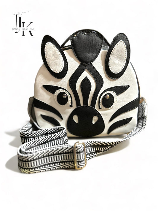 Zebra Bowler Bag