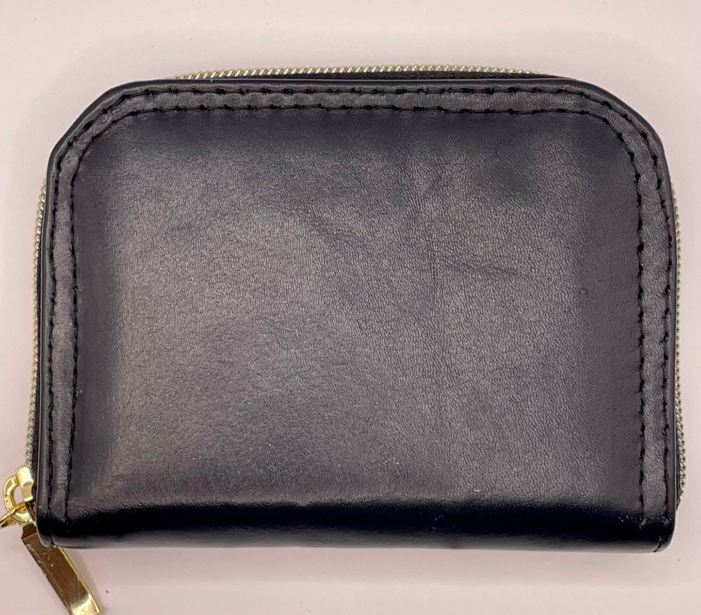 Mini Classic Zip Around Leather Wallet