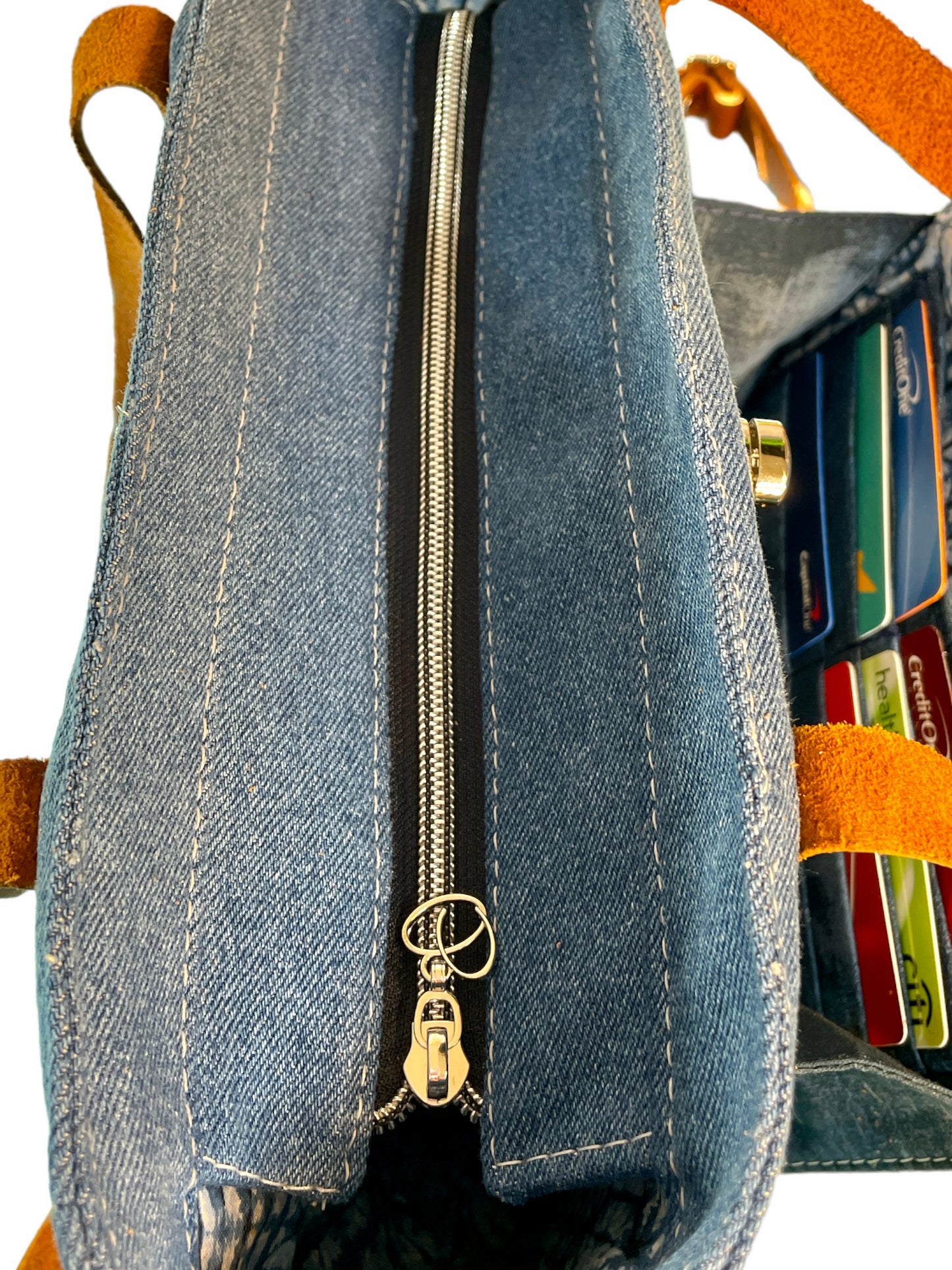 Sandra Handbag in Denim