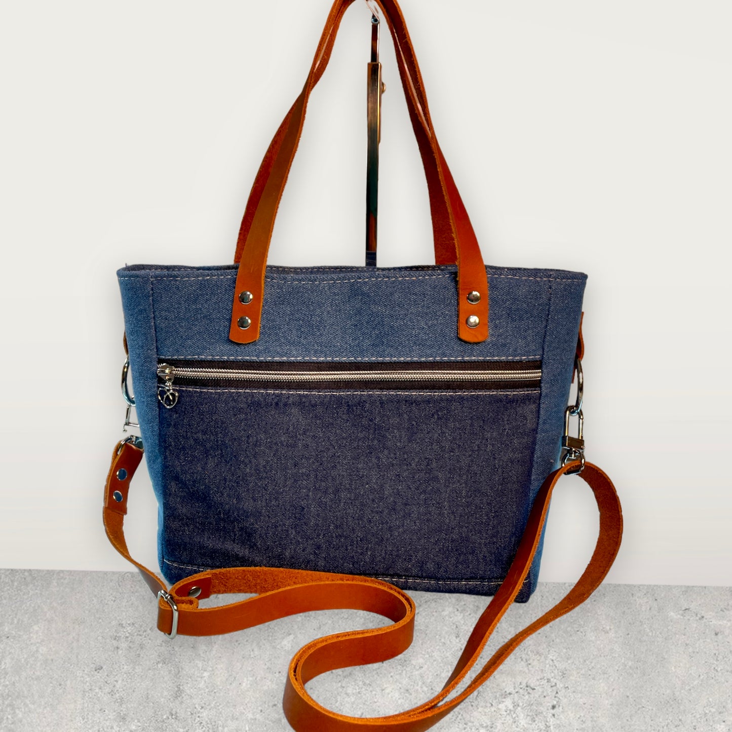 Sandra Handbag in Denim