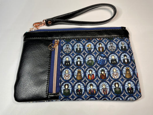 Zippy Clutch/Wristlet Dr Who