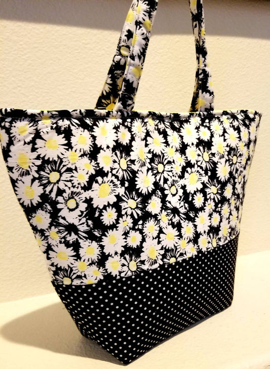 Daisy Tote Bag, Hand Bag, Purse