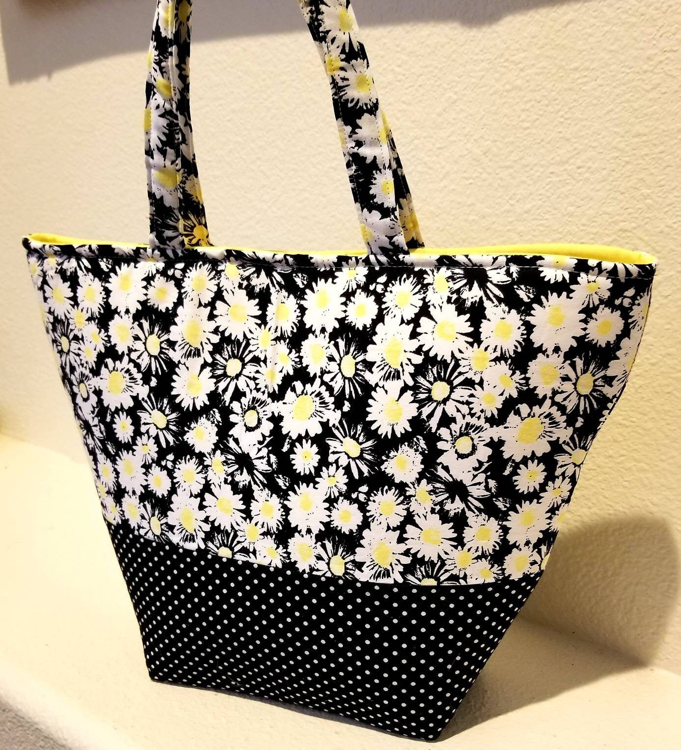 Daisy Tote Bag, Hand Bag, Purse