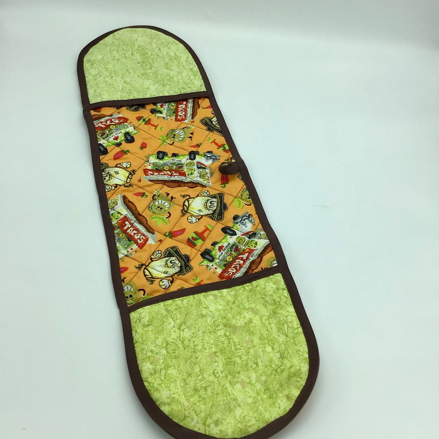 Taco Truck Quilted Cooking Oven Mitt.