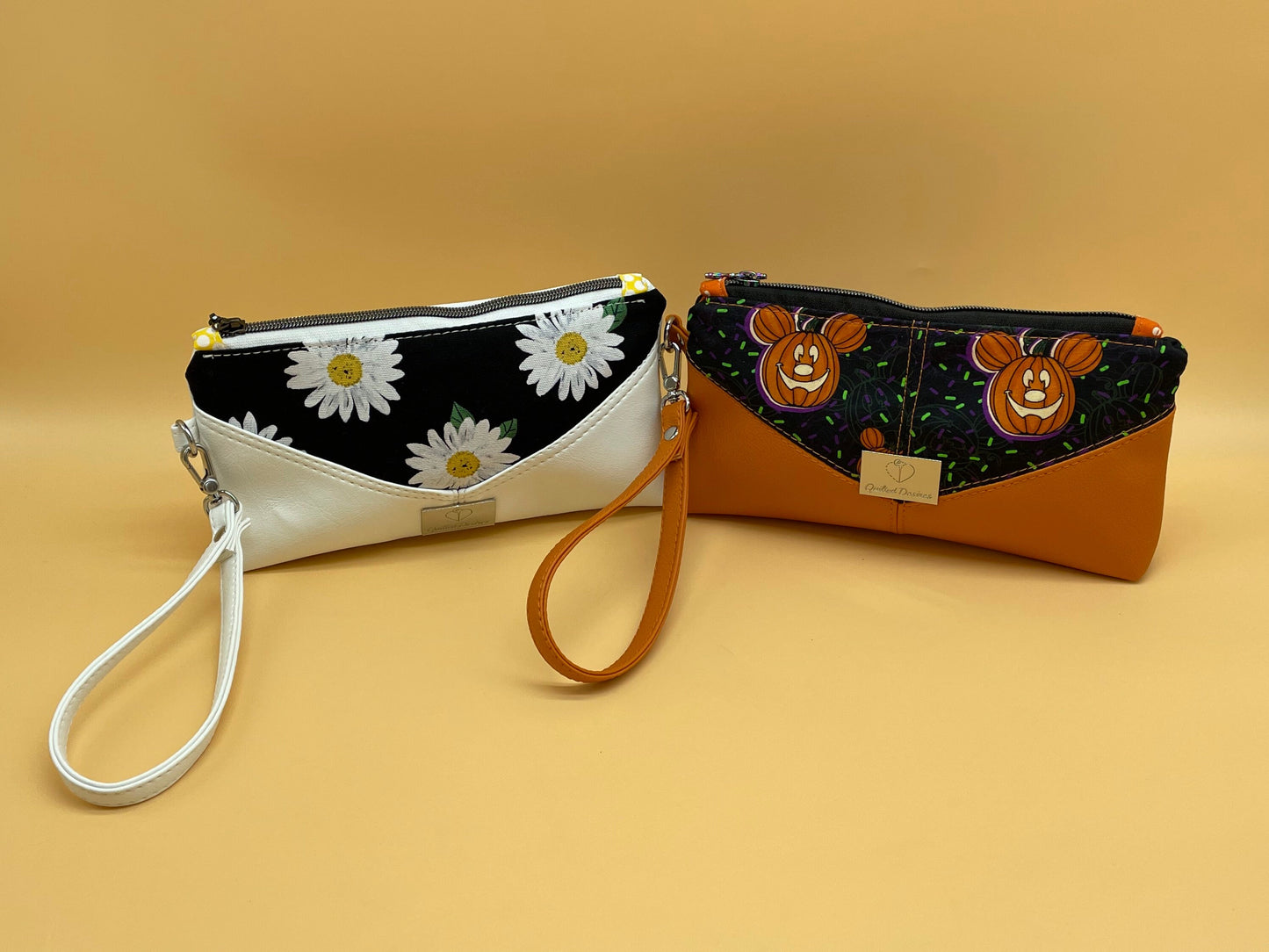 Harlequin Pouch/Clutch Wristlet